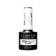 CLARESA hybrid top layer of nail polish TOP MILKY №20, 5 g