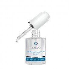 CLARENA HYALURON 3D deep moisturizing cocktail, for mesotherapy, consisting of two types of hyaluronic acid, 30 ml