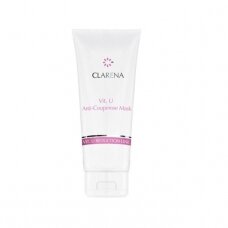 CLARENA VIT. U ANTI-COUPEROSE MASK raminanti kreminė kaukė, 200 ml