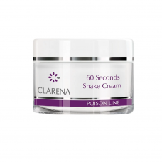 CLARENA POISON LINE 60 SECONDS SNAKE day cream for mature facial skin, 50 ml