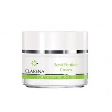 CLARENA SENSI PEPTIDE LINE успокаивающий крем для лица с пептидами, 50 мл