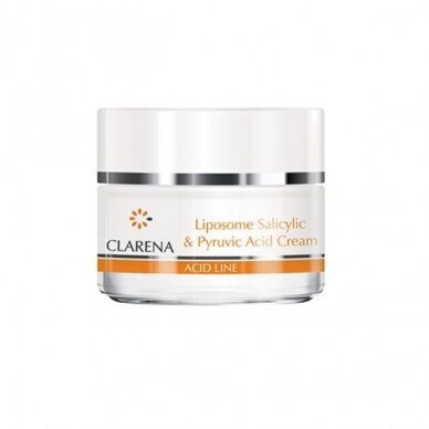 CLARENA ACID LINE face cream for mixed, oily skin prone to acne, 50ml