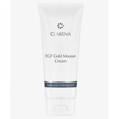 CLARENA ANTI ANT-AGE EXTREME LINE EGF peptide cream with colloidal gold and BIO placenta, rejuvenating and reducing wrinkles, 200 ml