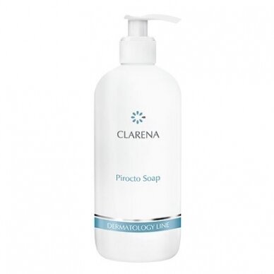 CLARENA DERMATOLOGY LINE švelnus skystas muilas, 500 ml