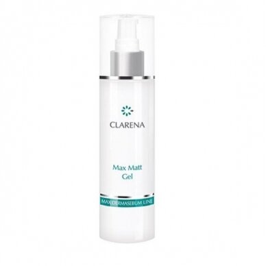 CLARENA MAX DERMASEBUM LINE gentle cleansing gel for mixed, oily and acne-prone skin, 200 ml