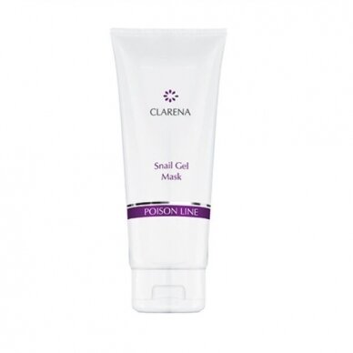 CLARENA POISON LINE SNAIL GEL MASK гелевая маска с улиткой, 200 мл