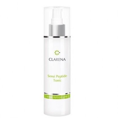 CLARENA SENSI PEPTIDE LINE raminantis tonikas su peptidais, 200 ml