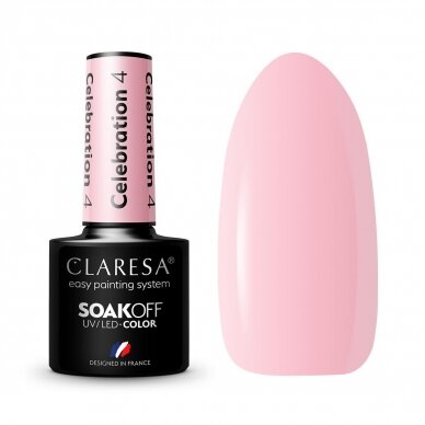 CLARESA long lasting hybrid gel polish CELEBRATION 4, 5g.