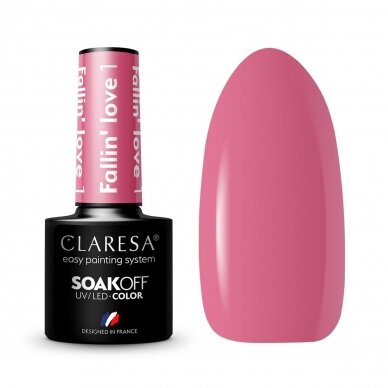 CLARESA long lasting hybrid gel polish FALLIN"LOVE 1, 5g.