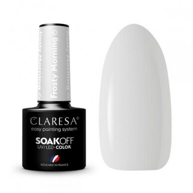 CLARESA long lasting hybrid gel polish Frosty Morning 6, 5g.