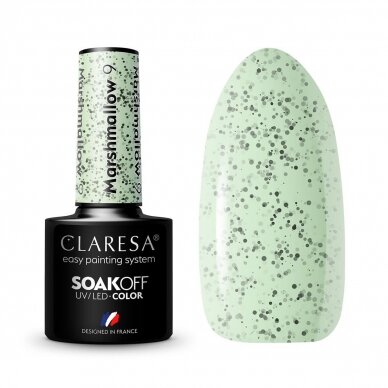 CLARESA long lasting hybrid gel polish MARSHMALLOW 9, 5g.