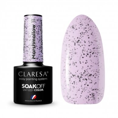 CLARESA long lasting hybrid gel polish MARSHMALLOW 11, 5g.