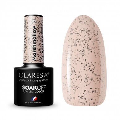 CLARESA long lasting hybrid gel polish MARSHMALLOW 11, 5g.