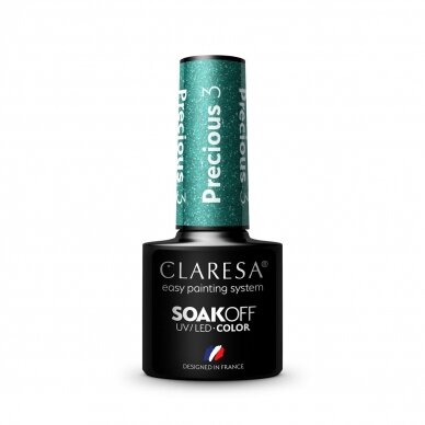 CLARESA long lasting hybrid gel polish Precious PS3, 5g. 2