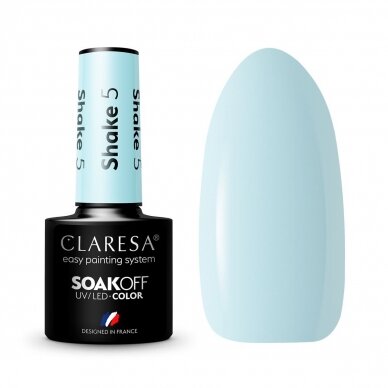 CLARESA long lasting hybrid gel polish SHAKE 5, 5g.