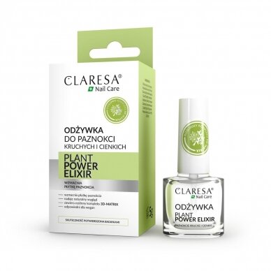 CLARESA Nail Conditioner Plant Power Elixir, 5 g.