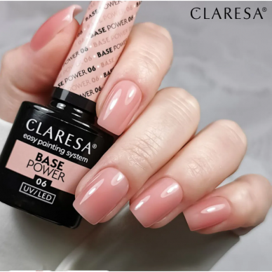 CLARESA non-acid hybrid gel polish base POWER 06, 5g 3