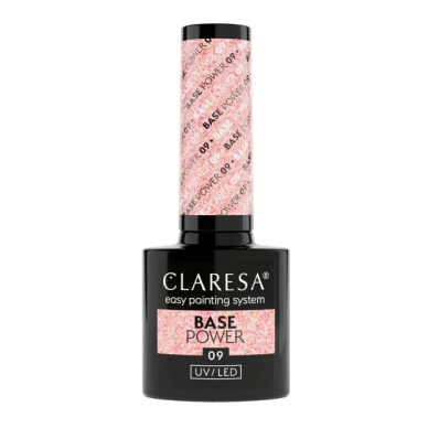 CLARESA non-acidic hybrid gel polish base POWER 09, 5g