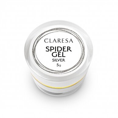 CLARESA Spider gel SILVER, 5 g.