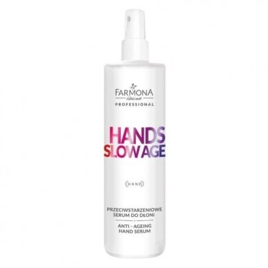 FARMONA HANDS SLOW AGE stabdantis senėjimą serumas rankoms, 200 ml.