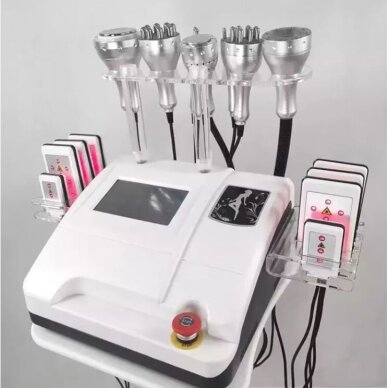 Multifunctional device for face and body procedures 6in1 (cavitation+vacuum+RF+lipo) 3