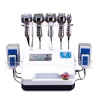 Multifunctional device for face and body procedures 6in1 (cavitation+vacuum+RF+lipo)