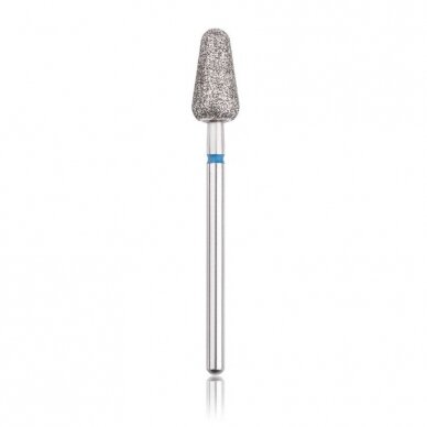 Profesional diamond nail dril tip ROUNDED DROP BLUE