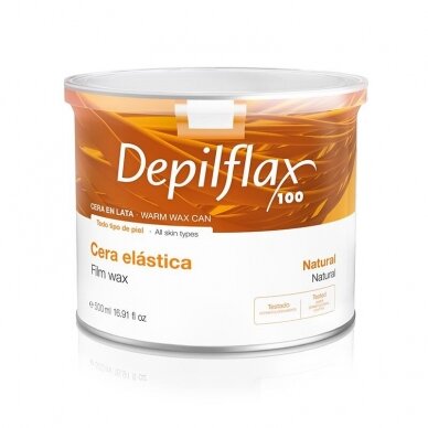 DEPILFLAX 100 elastic wax for depilation (without strips), 500 ml