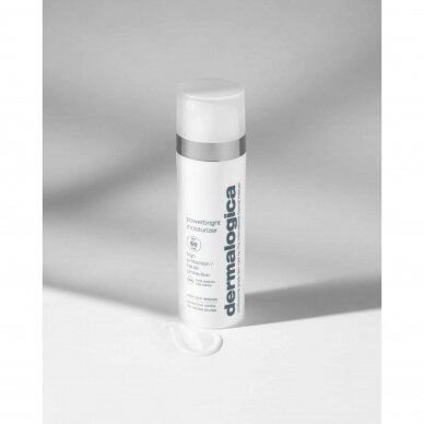 DERMALOGICA PowerBright Moisturizer kasdienis drėkinamasis kremas SPF 50, 30ml. 1