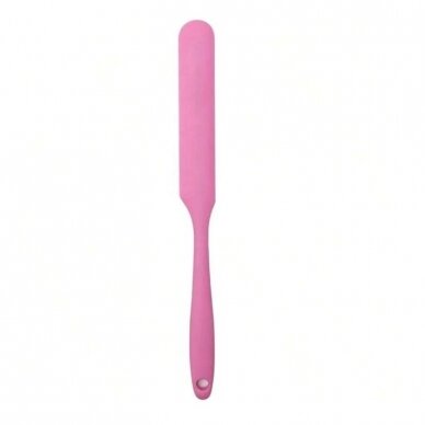 Silicone spatula for cosmetic procedures PINK