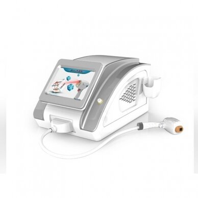 Diode hair removal laser 755+808+1064nm, 1 nozzle, white color