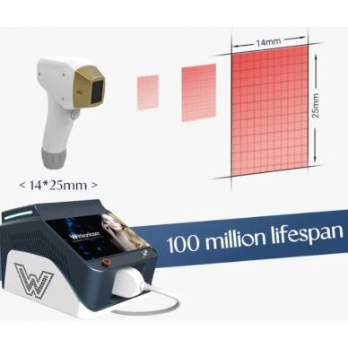 DL500 Portable Diode Hair Removal Machine Laser 4 Waves 755nm, 808nm, 940nm, 1064nm 3