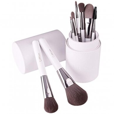 DUcare professional makeup brush set with case, 8 pcs. 3