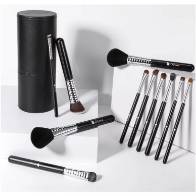 DUcare professional makeup brush set with case, 11 pcs. 1