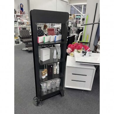 Exhibition shelf for beauty salons and hairdressers EXPO/SLIM 2