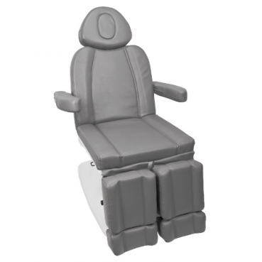 Professional electric podium chair for pedicure procedures AZZURRO 708AS PEDI, gray (3 motors) 2