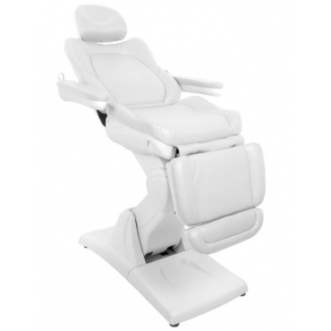 Profesionali elektrinė kosmetologinė kėdė AZZURO 870 (3 varikliai), baltos spalvos 1