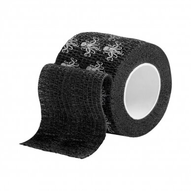 EL CARTEL GRIP TAPE elastic tape for tattoo machines 4.5m x 5cm (black)