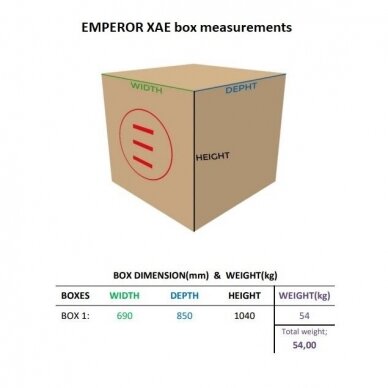 Электрическое парикмахерское кресло для парикмахерских EMPEROR XAE 10