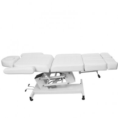 Professional electric cosmetology chair AZZURRO 706 PEDI (1 engine), white 4