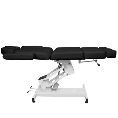 Professional electric cosmetology chair AZZURRO 706 PEDI (1 motor), black 1