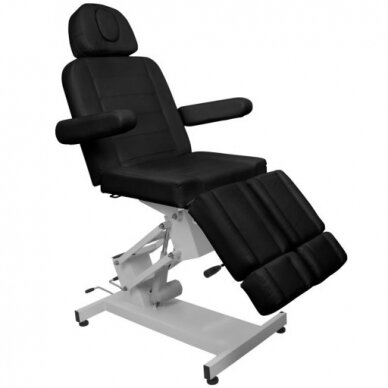 Professional electric cosmetology chair AZZURRO 706 PEDI (1 motor), black 2