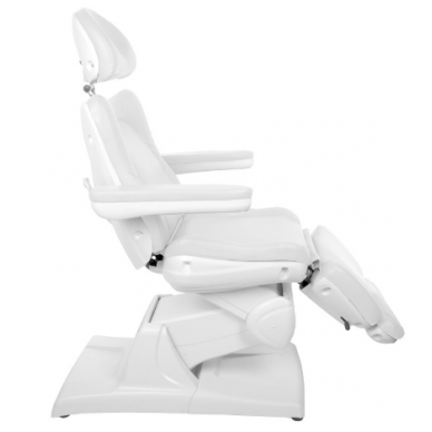 Profesionali elektrinė kosmetologinė kėdė AZZURO 870 (3 varikliai), baltos spalvos 3