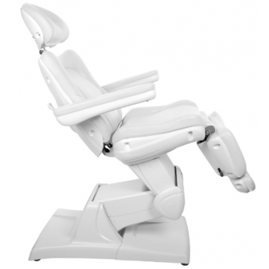 Profesionali elektrinė kosmetologinė kėdė AZZURO 870 (3 varikliai), baltos spalvos 4