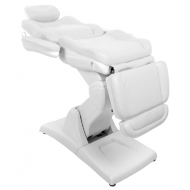 Profesionali elektrinė kosmetologinė kėdė AZZURO 870 (3 varikliai), baltos spalvos 10
