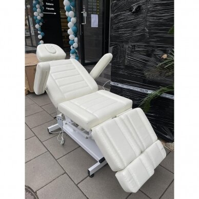 Profesionali elektrinė kosmetologinė kėdė AZZURRO 706 PEDI (1 variklis), baltos spalvos 13