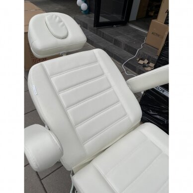 Profesionali elektrinė kosmetologinė kėdė AZZURRO 706 PEDI (1 variklis), baltos spalvos 12