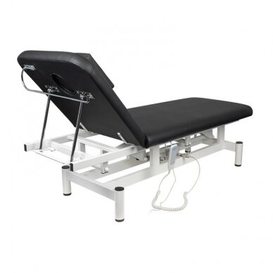 Professional electric massage and rehabilitation bed MOD-079 (1 motor), black color 5