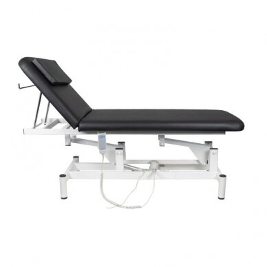 Professional electric massage and rehabilitation bed MOD-079 (1 motor), black color 1