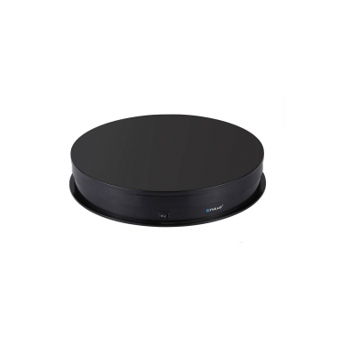 Electric rotating stand PULUZ with USB connection 30 cm, black color